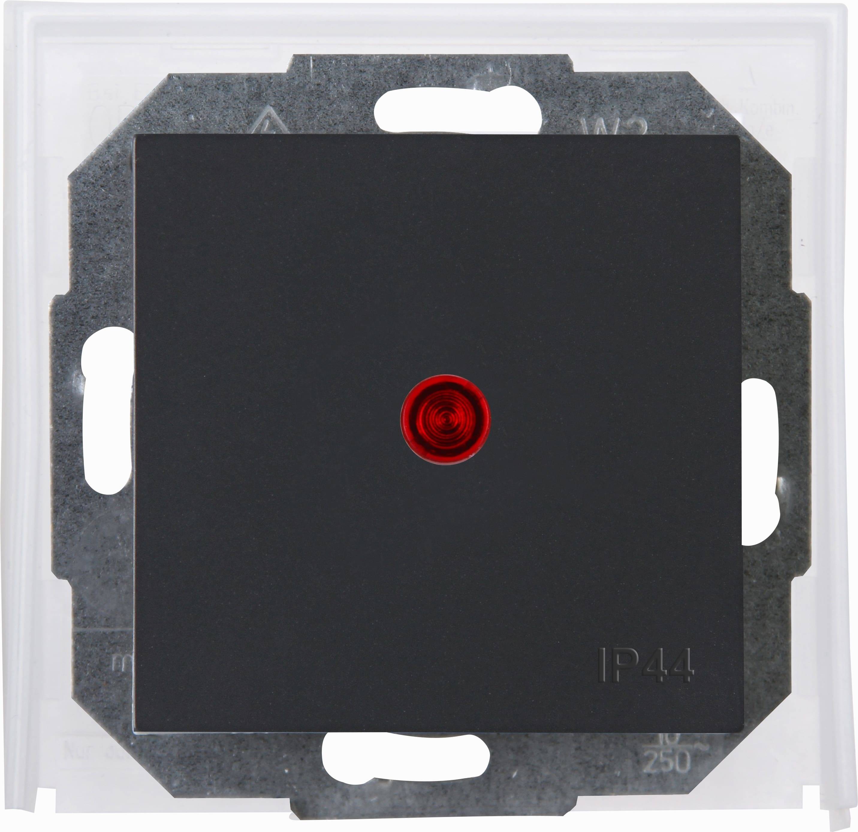 KOPP Wechsel-/Kontrollschalter Athenis, anthrazit