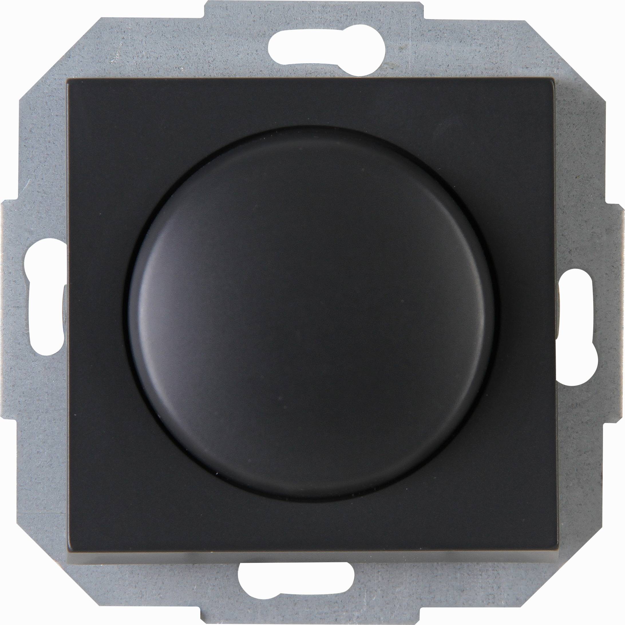 KOPP Druck-Wechselschalter/Dimmer, Athenis, Dimmer, anthrazit