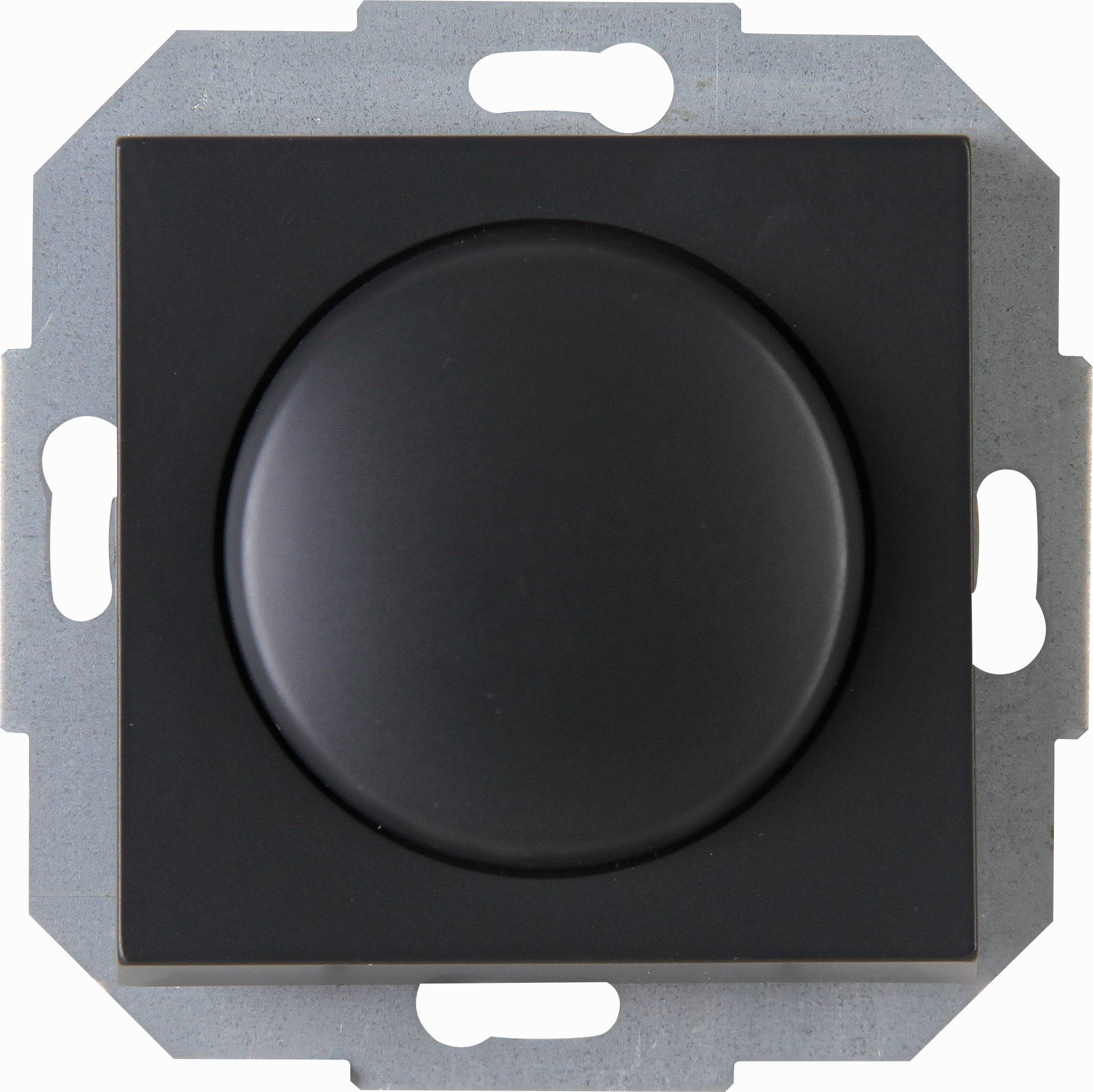 KOPP Druck-Wechselschalter/Dimmer, Athenis, Dimmer, anthrazit