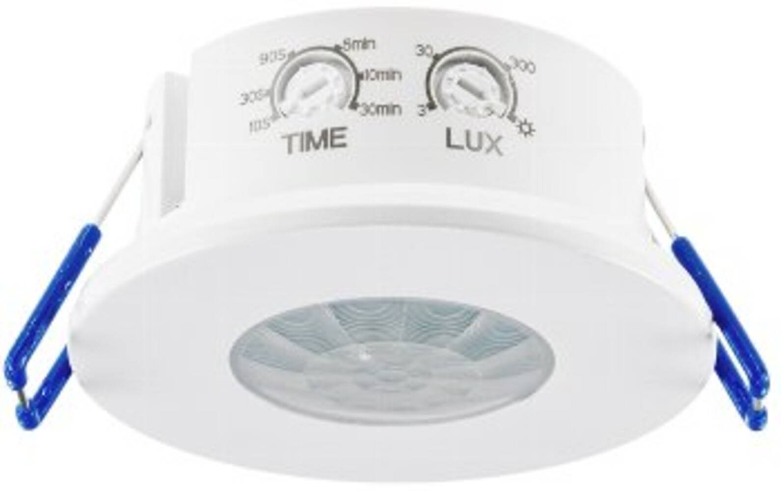 ChiliTec 23567 Decken-Einbau-Bewegungsmelder 360° IP65 PIR, LED geeignet, 8m Detektion, 76x36mm