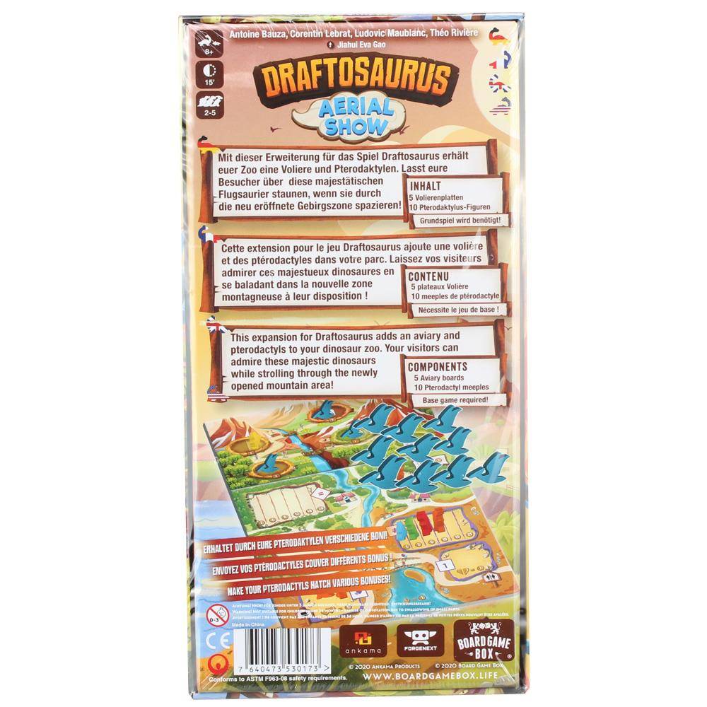 Board Game Box Draftosaurus - Aerial Show Erweiterung (DE/EN/FR/IT) (+)