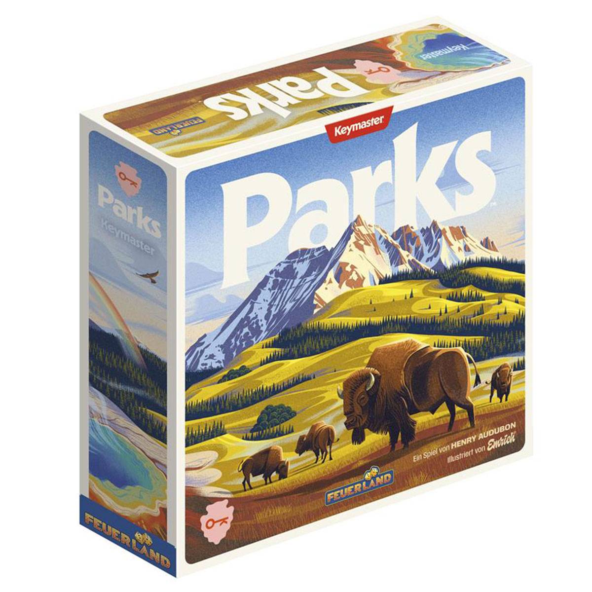 Feuerland Parks 2. Edition (DE) - Brettspiel