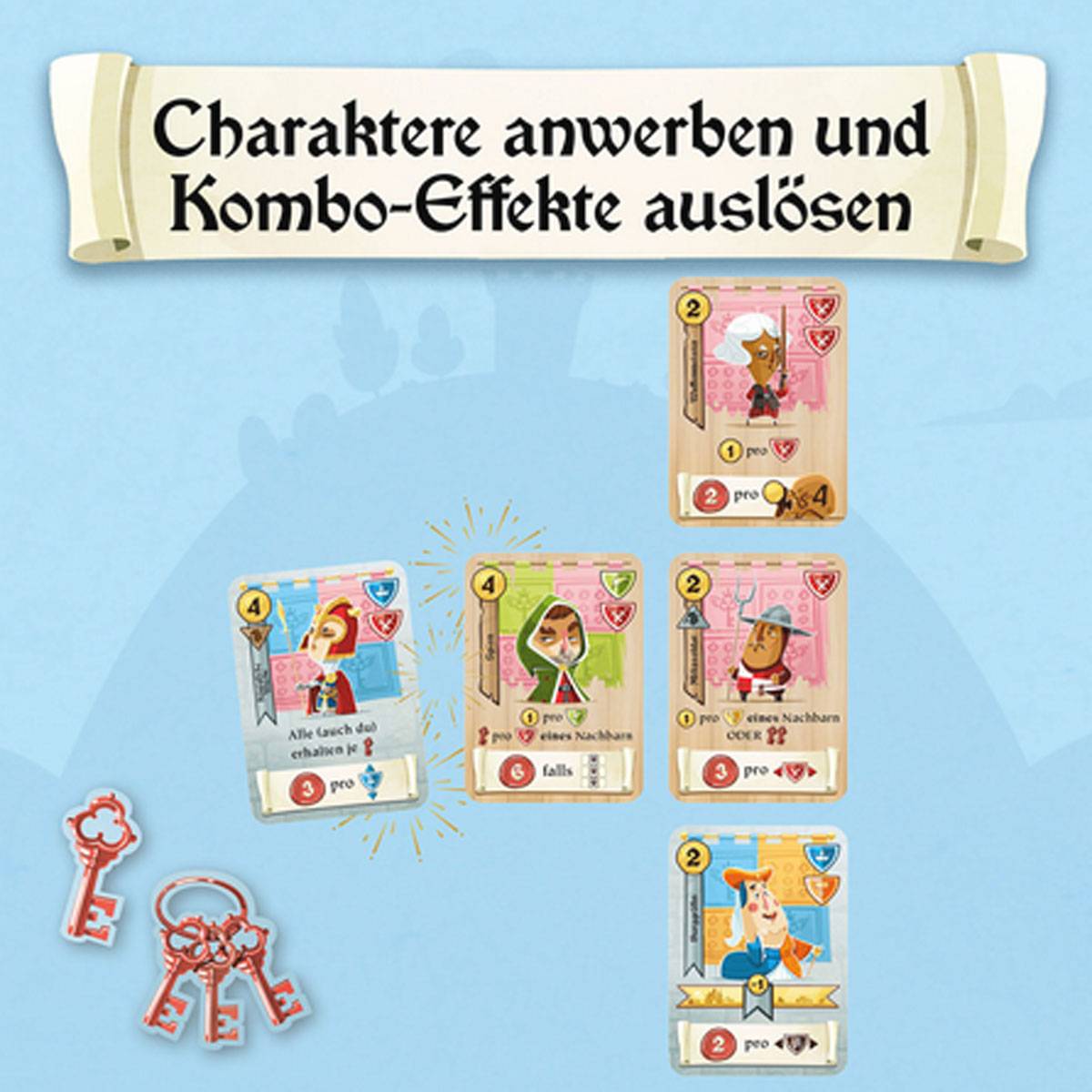 Kosmos Castle Combo (DE) - Kartenspiel