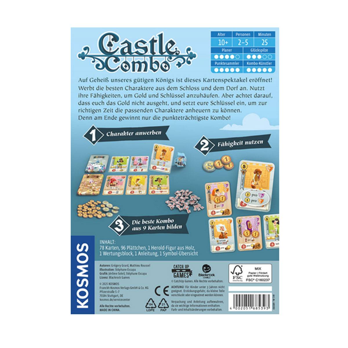 Kosmos Castle Combo (DE) - Kartenspiel