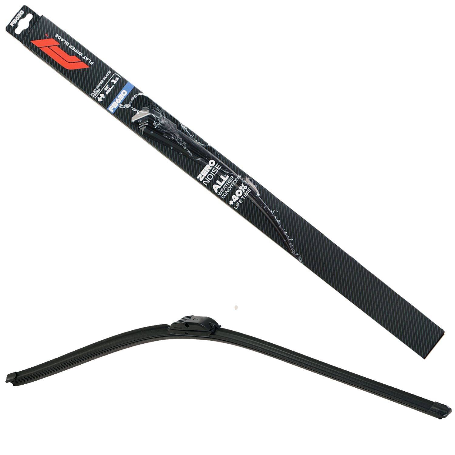 Formula 1 F1 Wischerblatt 630mm Scheibenwischer 25" Flachbalkenwischer Spoiler