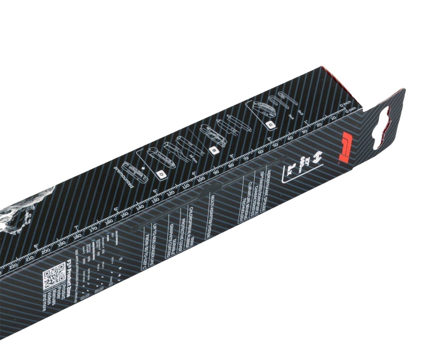 Formula 1 F1 Wischerblatt 680mm Scheibenwischer 27" Flachbalkenwischer Spoiler