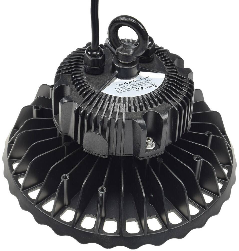 ChiliTec 22649 LED-Hallenstrahler PRO 200Watt, 110° 26500 Lumen, 4000K, 230V / 50Hz, IP65
