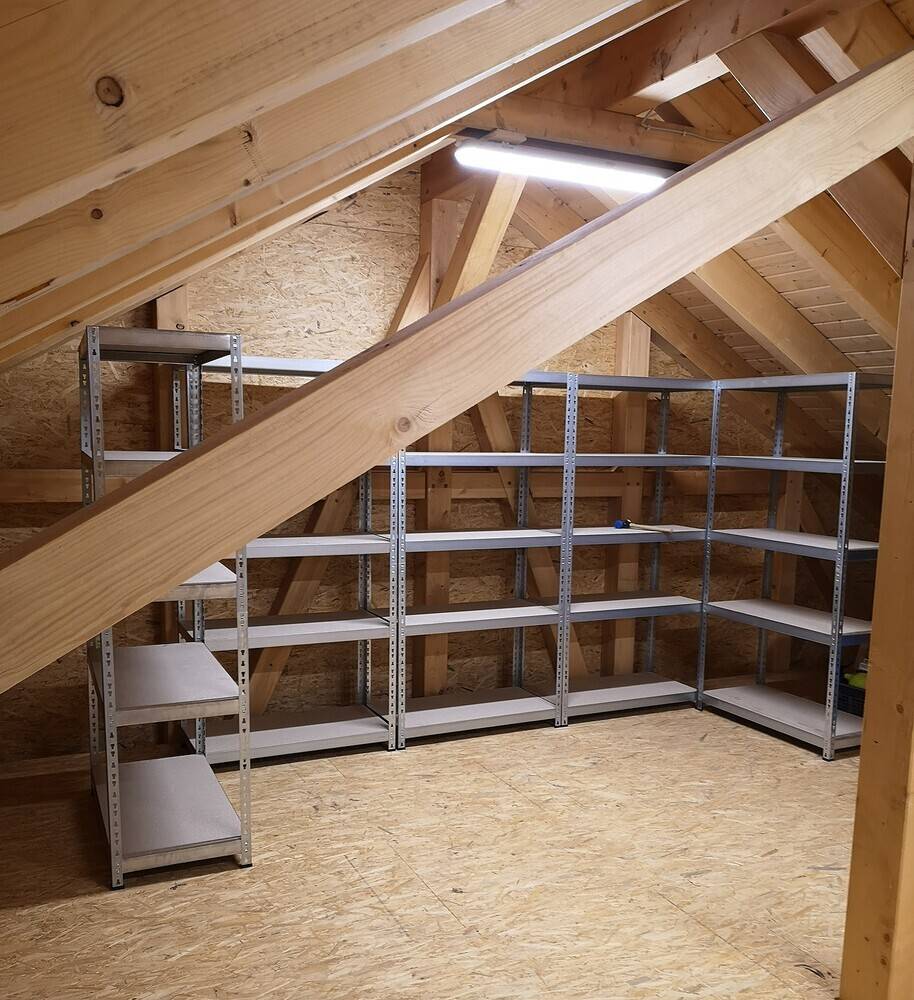 ChiliTec 22748 Wand- & Deckenleuchte "HP-25" IP65, 60cm 24W, 4000k, neutralweiß, 2650 Lumen