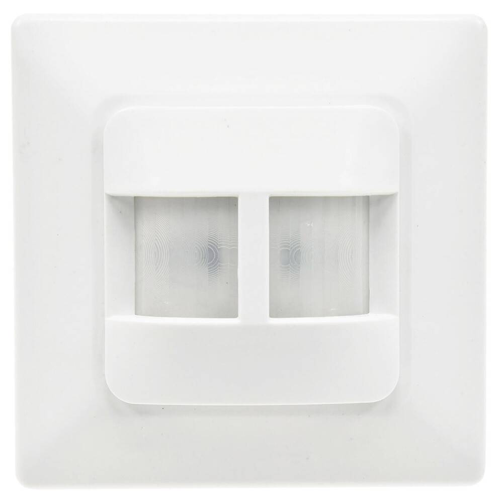 ChiliTec 22643 Unterputz PIR-Bewegungsmelder 180° LED geeignet, 2-Draht Technik, weiß
