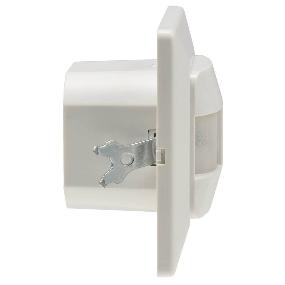 ChiliTec 22643 Unterputz PIR-Bewegungsmelder 180° LED geeignet, 2-Draht Technik, weiß