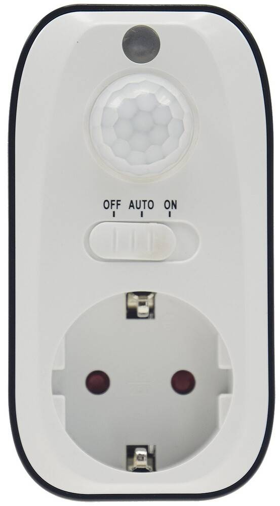ChiliTec 22684 Zwischenstecker mit Bewegungsmelder 8m Reichweite , 230V/1200W