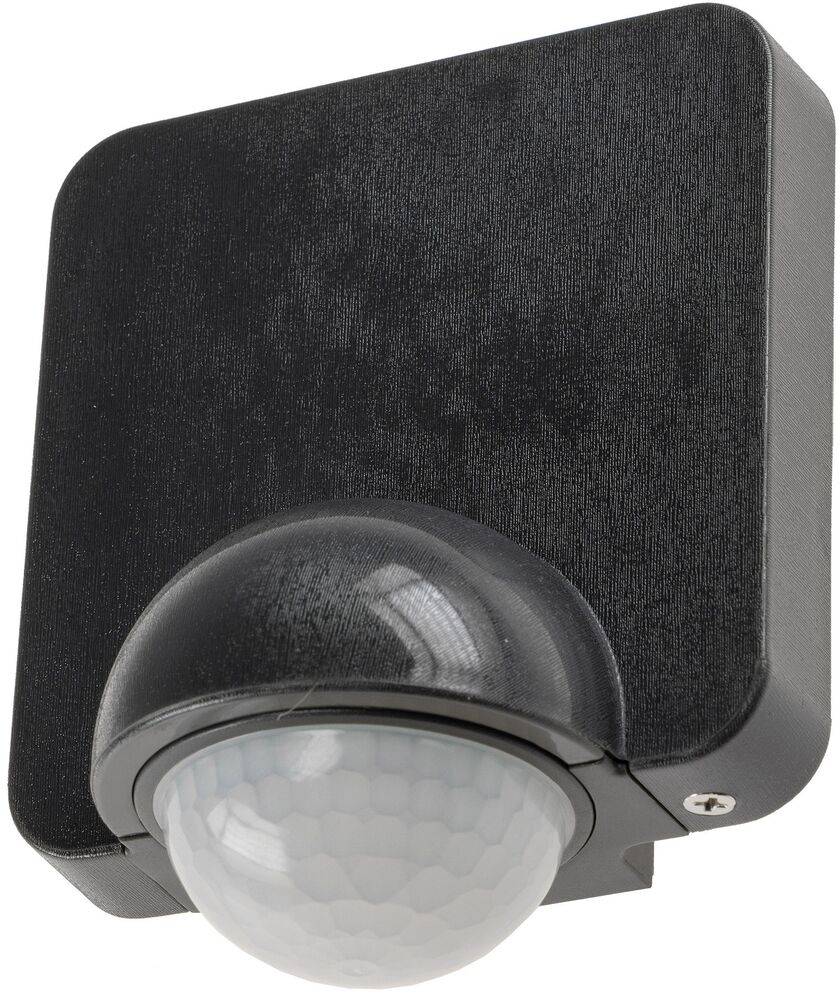 ChiliTec 23620 Aufputz Bewegungsmelder "CBM 65a" 360°, max.10m Detektion, IP65, anthrazit