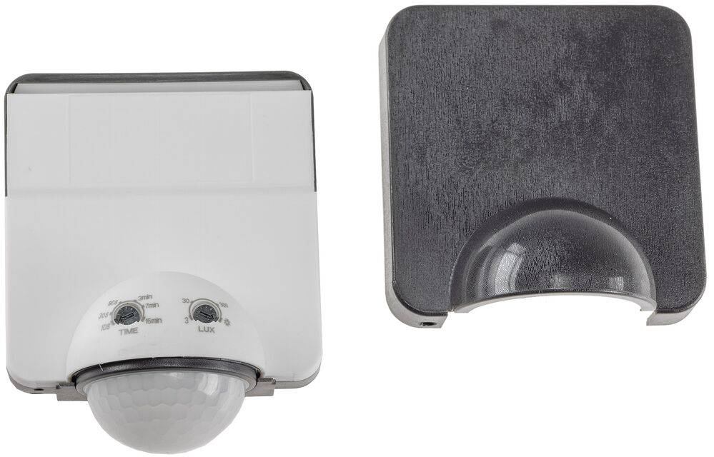 ChiliTec 23620 Aufputz Bewegungsmelder "CBM 65a" 360°, max.10m Detektion, IP65, anthrazit