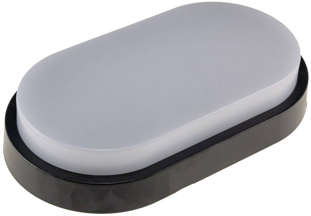 ChiliTec 23702 LED Wandleuchte "PALAU" IP54, 3000K Oval, 10 Watt, 966 Lumen, Anthrazit