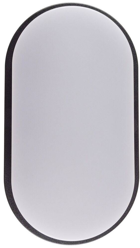 ChiliTec 23702 LED Wandleuchte "PALAU" IP54, 3000K Oval, 10 Watt, 966 Lumen, Anthrazit