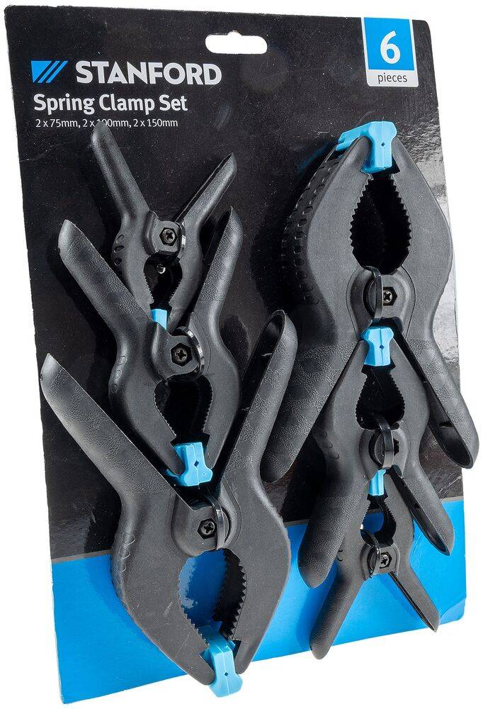 ChiliTec 23777 Montageklemmenset 6-teilig je 2x 10/12/17cm