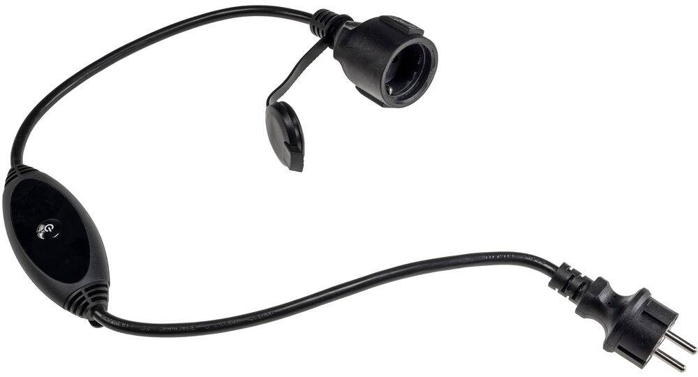 ChiliTec 23854 Funk-Steckdose für "Pilota Casa" IP44 Zwischenstecker 230V, 1000Watt