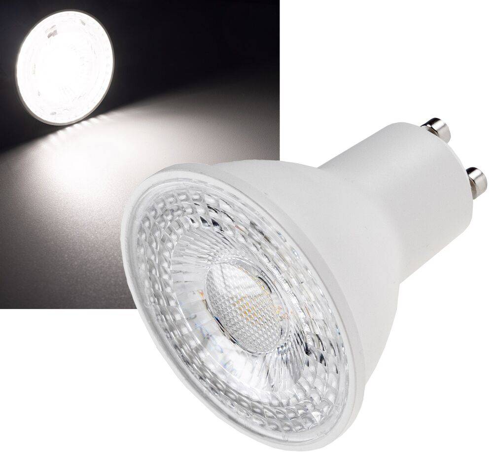 ChiliTec 23875 LED Strahler GU10 "P90" 4146k, 896lm, 230V-9W, 38°, neutralweiß