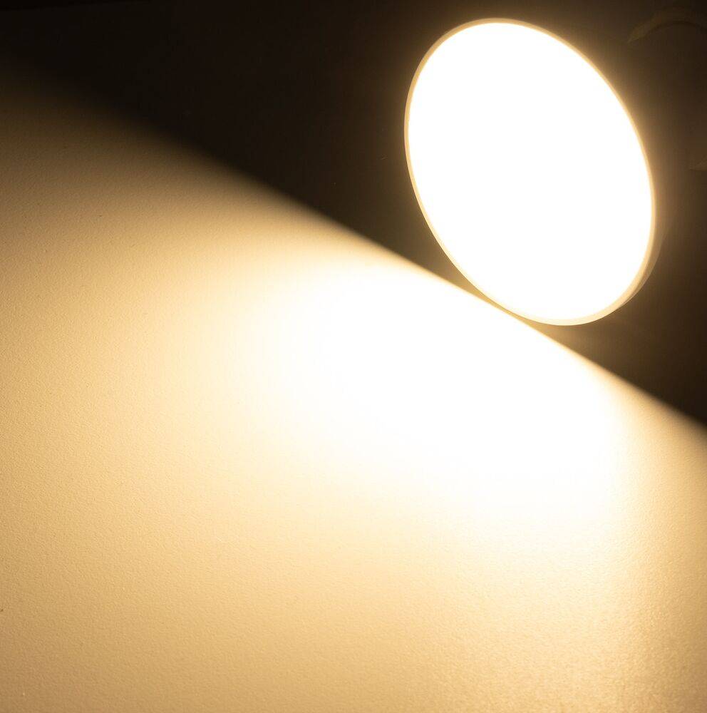 ChiliTec 23878 LED Strahler GU10 "W90" 3030k, 825lm, 230V-9W, 100°, warmweiß