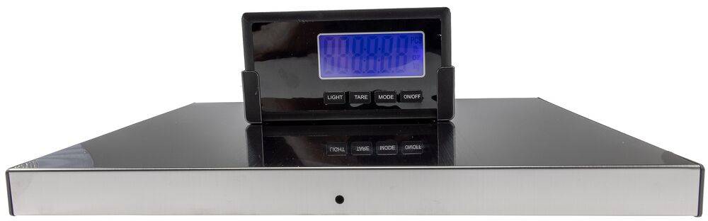 ChiliTec 23914 Paketwaage - Versandwaage "CT PW-100rf" 0,1-100kg, ±10g,38x30cm Edelstahl Platte