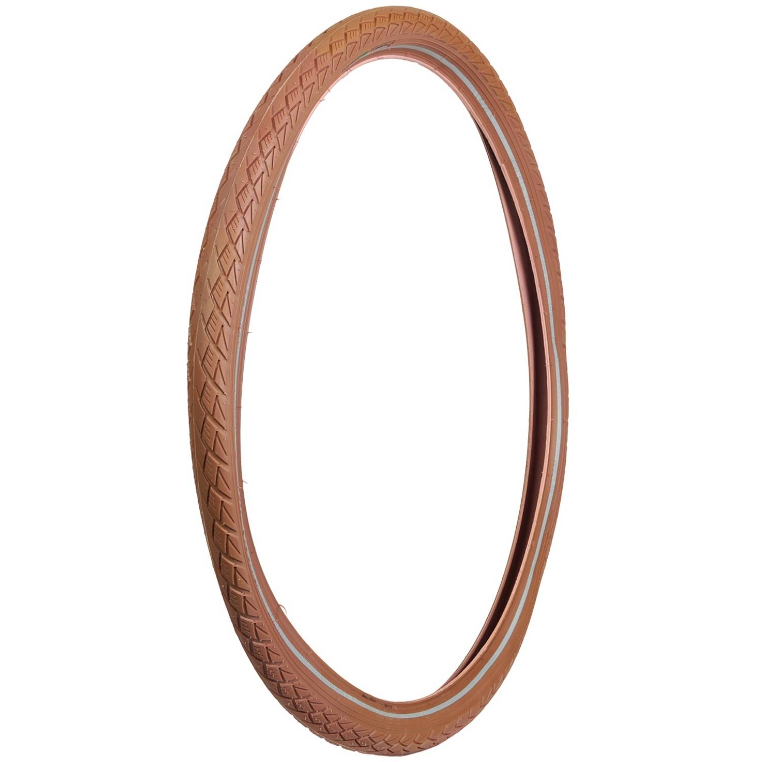 Fahrrad-Reifen Braun Retro Style 28" 47-622 Pannensicher