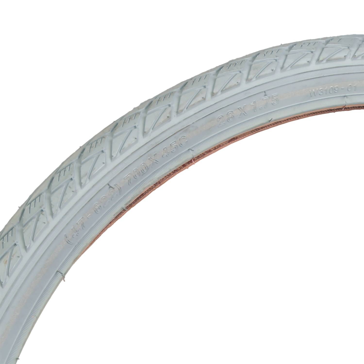 Fahrrad-Reifen Grau Retro Style 28" 47-622 Pannensicher