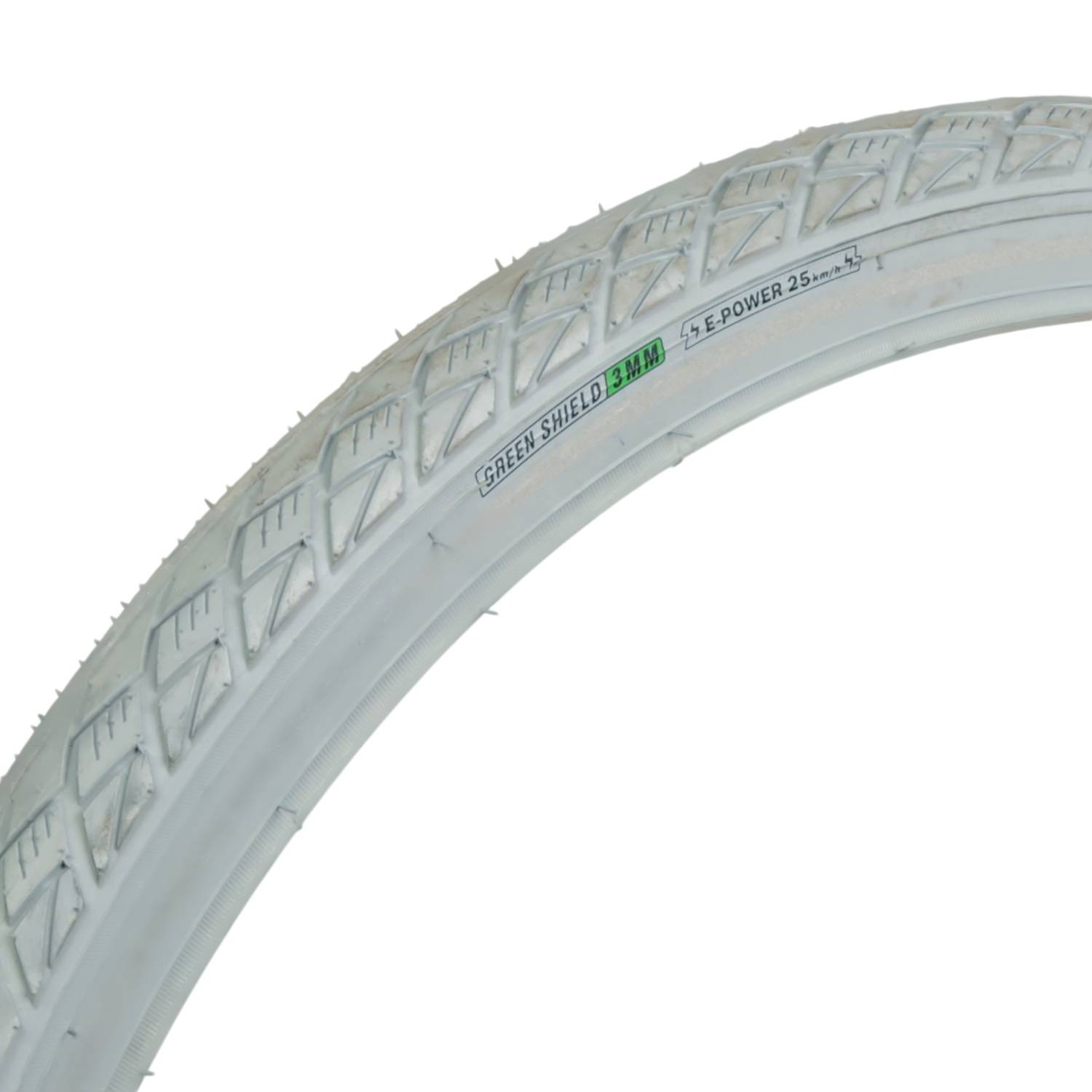 Fahrrad-Reifen Grau Retro Style 28" 47-622 Pannensicher