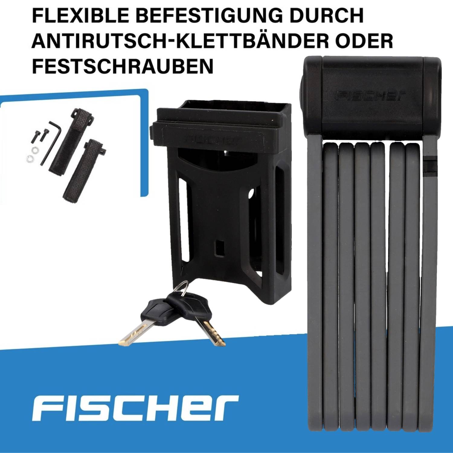 2x Faltschloss Soft-Touch Protec FKS110