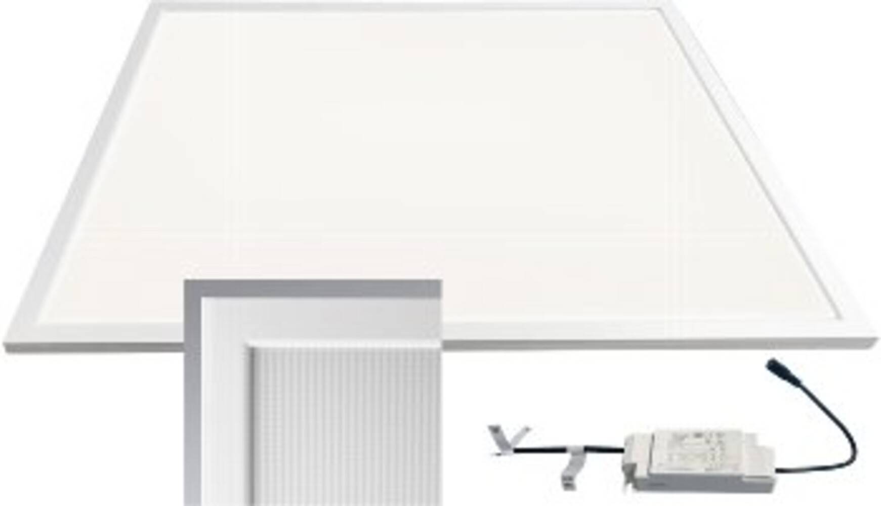 ChiliTec 23223 LED Licht-Panel "CTP-62 Office" neutralw 62x62cm, 4000K, 40W, 4000lm, UGR≤16