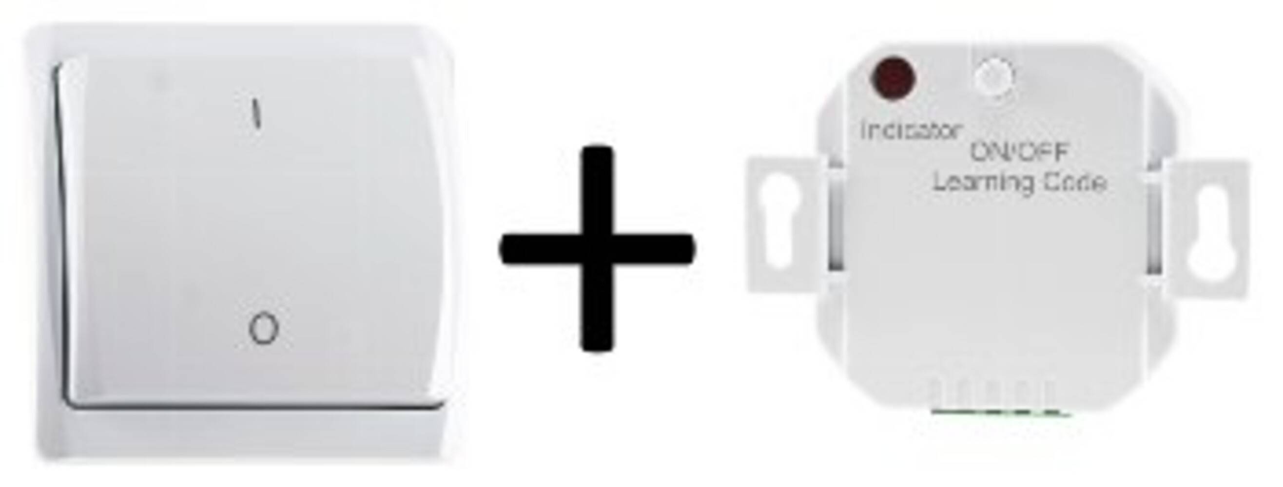 ChiliTec 23250 Funk Starter-Set No.2 "Pilota Casa" Wandschalter + UP Empfänger, 433,92Mhz