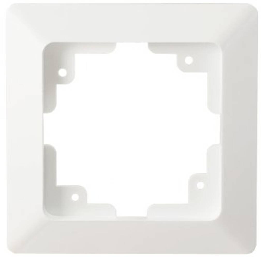 ChiliTec 23159 MILOS 1-fach Rahmen Matt Weiß