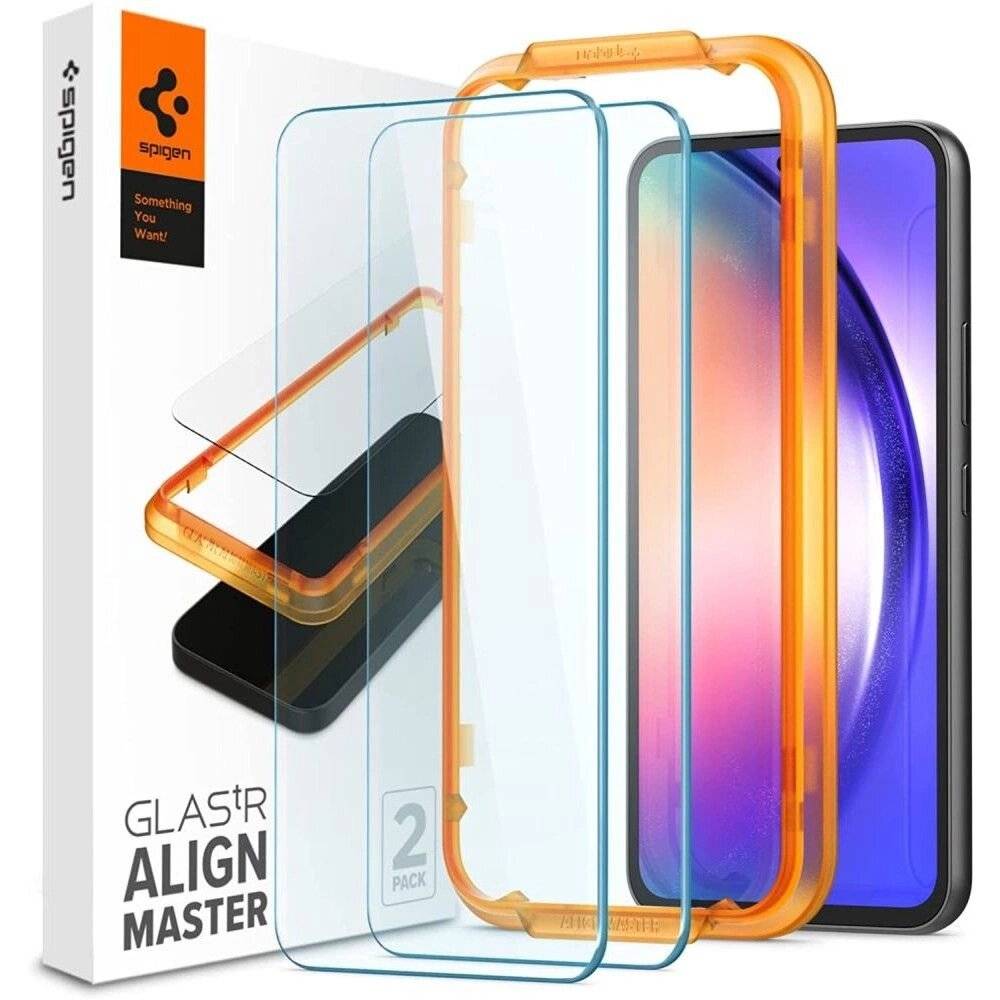 Spigen ALM Glas.tR gehärtetes Glas Samsung Galaxy A54 5G - 2 Stk.