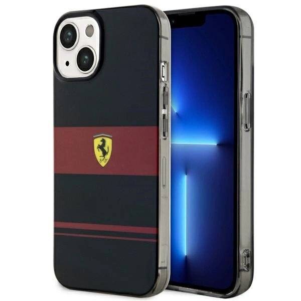 Ferrari FEHMP14SUCOK iPhone 14 6,1″ schwarz/schwarzes Hardcase IMD Combi Magsafe