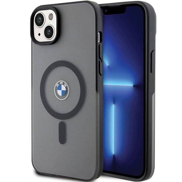Hülle BMW BMHMP14MDSLK iPhone 14 Plus 6,7" schwarz/schwarz Hardcase Signature MagSafe