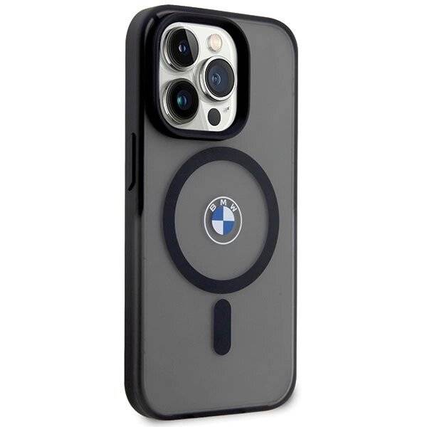 Hülle BMW BMHMP14XDSLK iPhone 14 Pro Max 6,7″ schwarz/schwarz Hardcase Signature MagSafe