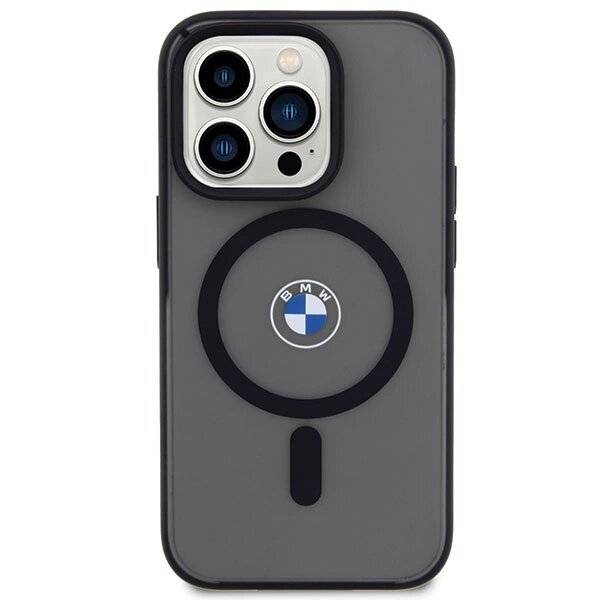 Hülle BMW BMHMP14XDSLK iPhone 14 Pro Max 6,7″ schwarz/schwarz Hardcase Signature MagSafe