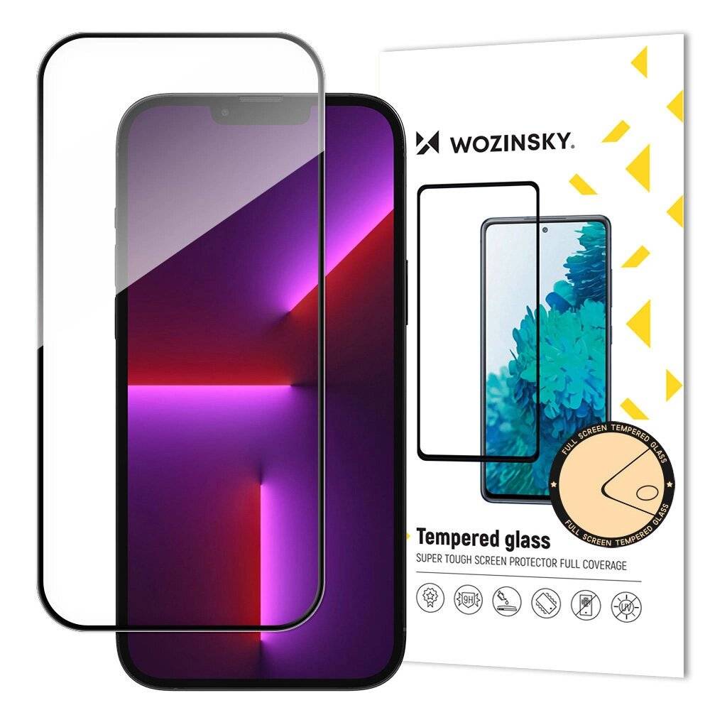 Wozinsky Full Glue Tempered Glass iPhone 16 Pro / 17
