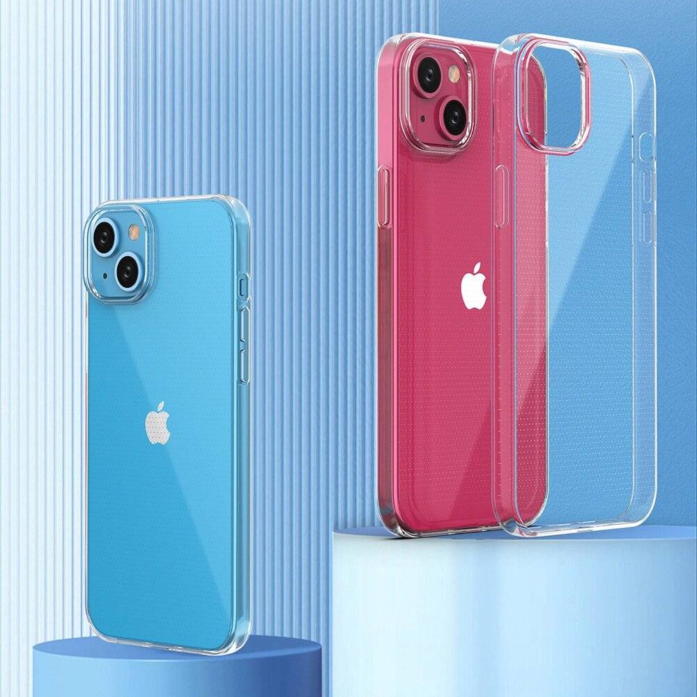 iPhone 15 Plus-Hülle Ultra Clear-Serie transparenter Farbe