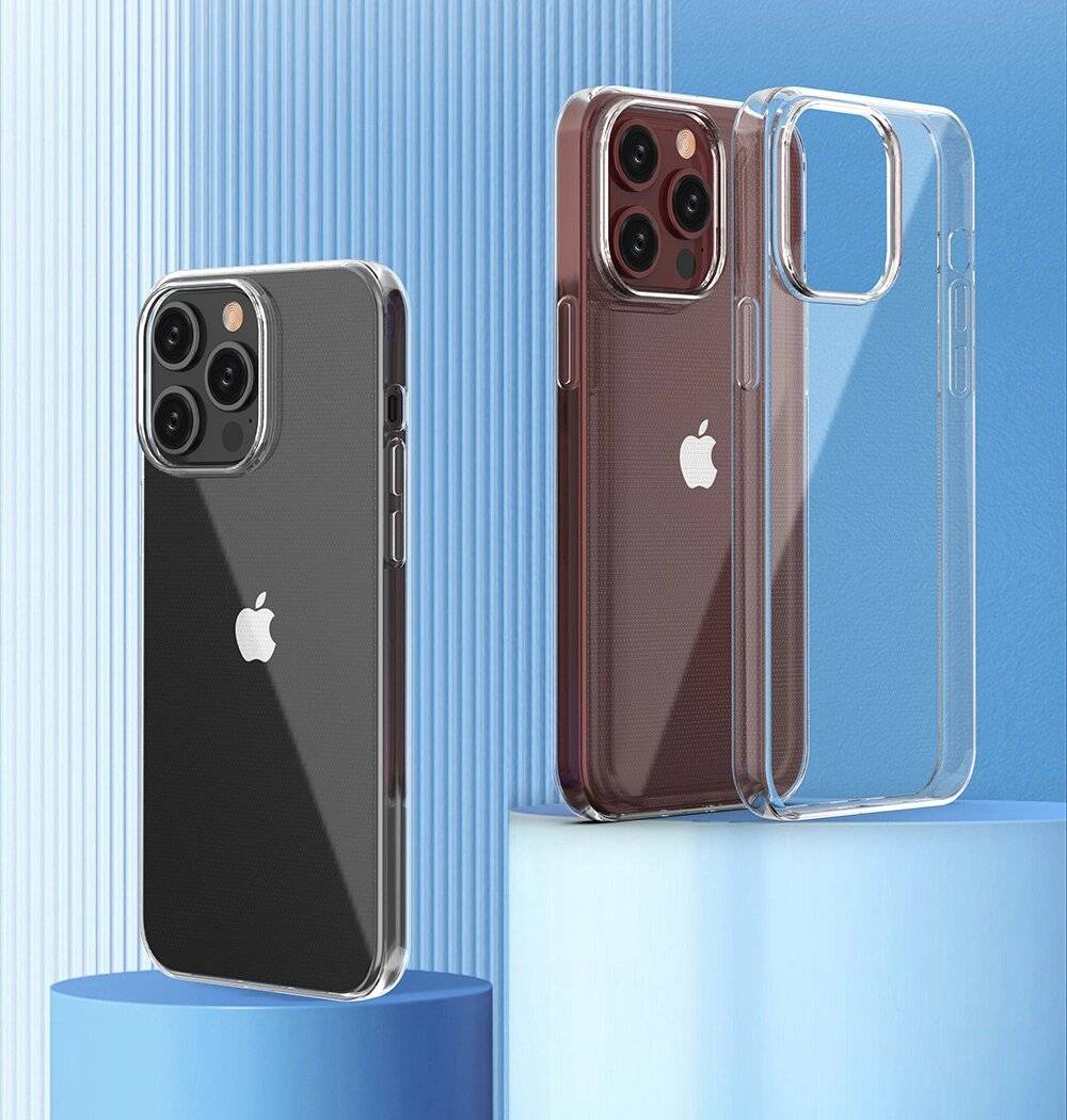 iPhone 15 Pro Max-Hülle Ultra Clear-Serie transparenter Farbe