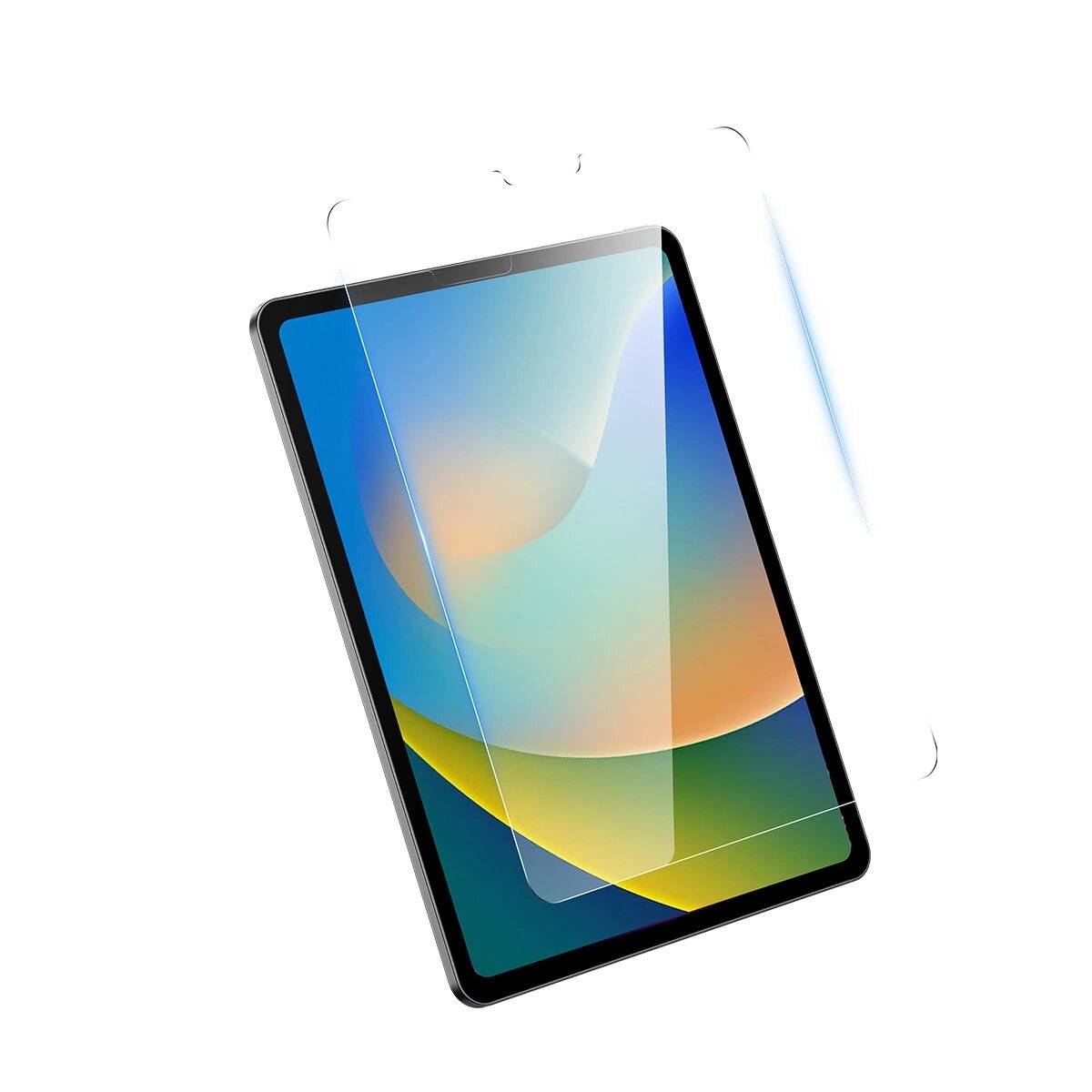 Baseus Crystal gehärtetes Glas iPad 10,2'' 2019/2020/2021 / Air 3 10,5'' + Montageset –