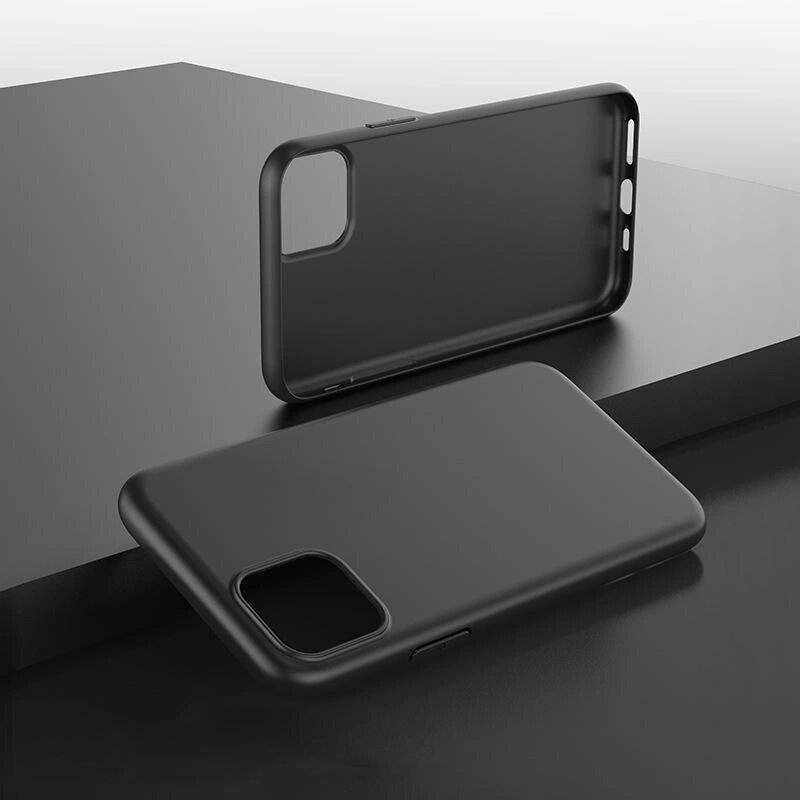 Flexible Gel-Hülle iPhone 15 Plus Soft Case – Schwarz