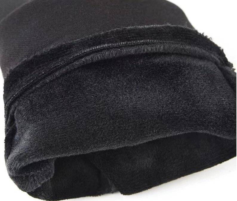Winddichte Handyhandschuhe Herren – Schwarz Grau