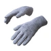 Geflochtene Telefonhandschuhe Aussparungen Finger – grau Geflochtene Telefonhandschuhe Aussparungen Finger – grau