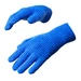 Geflochtene Telefonhandschuhe Aussparungen Finger – blau Geflochtene Telefonhandschuhe Aussparungen Finger – blau