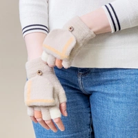 Winter-Handyhandschuhe Damen/Kinder – weiß Winter-Handyhandschuhe Damen/Kinder – weiß