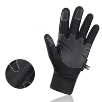 Isolierte, rutschfeste Sport-Handyhandschuhe Größe L – schwarz Isolierte, rutschfeste Sport-Handyhandschuhe Größe L – schwarz
