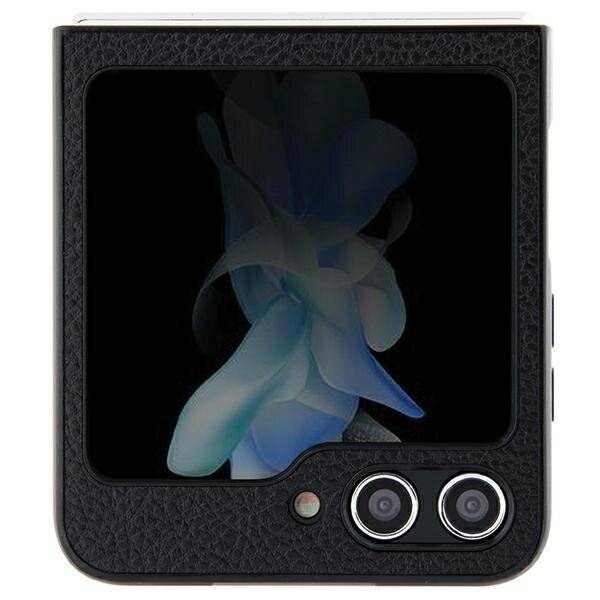 Hello Kitty Metal Logo Head Hülle Samsung Galaxy Z Flip 5 – Schwarz