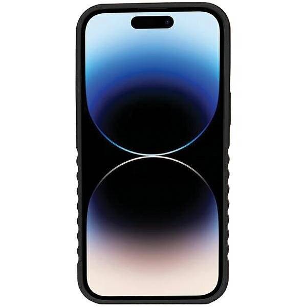 Audi Kunstlederhülle MagSafe iPhone 14 Pro – schwarz