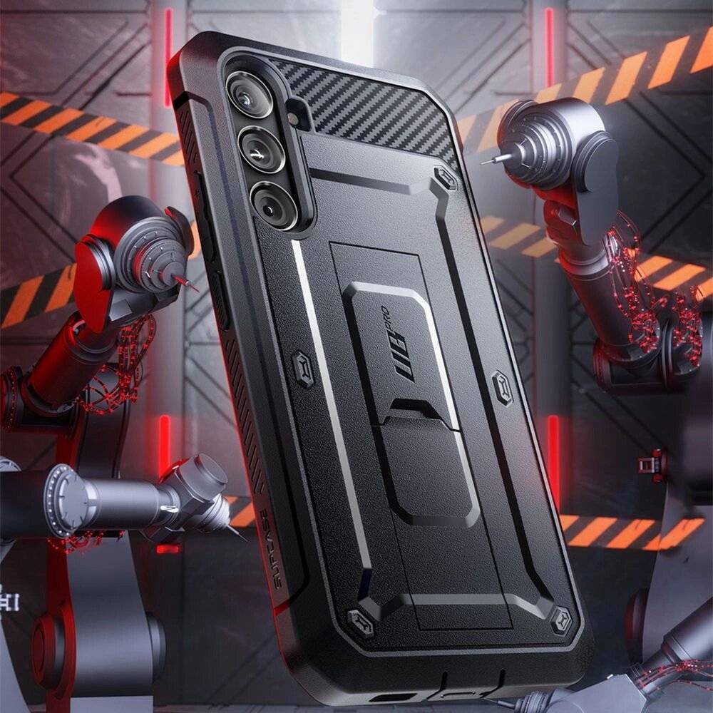 Supcase Unicorn Beetle Pro Hülle Samsung Galaxy S24 FE - Schwarz
