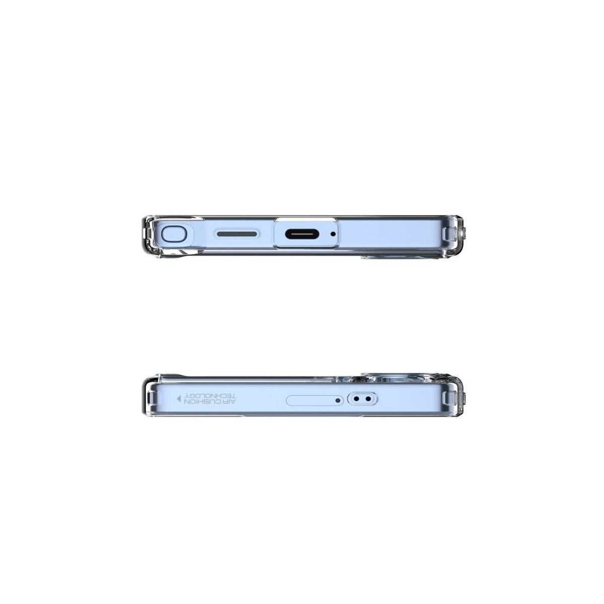 Spigen Ultra HybridHülle Kompatibel mit Samsung Galaxy S25 Ultra transparent